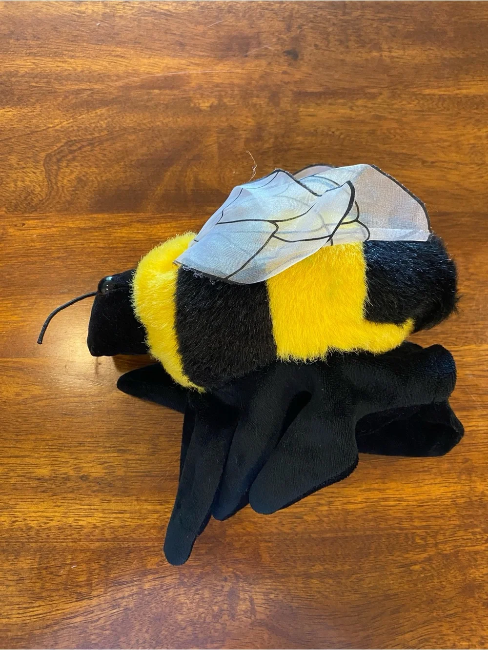 Folkmanis bee puppet bumble honey bee hand glove toy